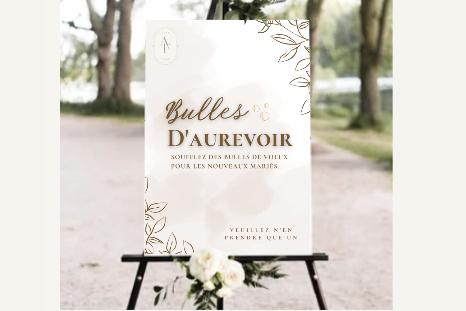 Marriage Bulle Poster / Wedding bubble poster 
